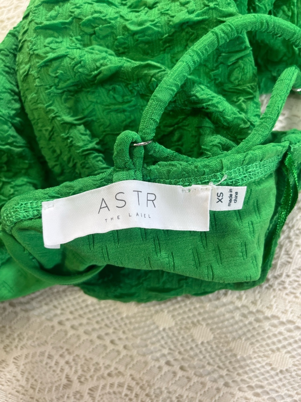 Astr Green Midi Dress - Picture 4 of 5